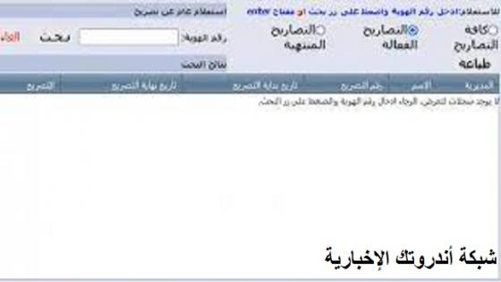 رابط فحص تصاريح العمل في إسرائيل 2022 برقم الهوية